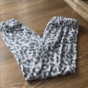 Vintage Havana leopard joggers size medium